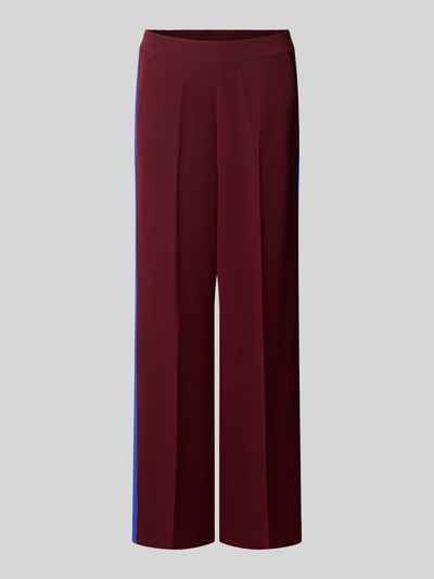 Essentiel Antwerp Stoffhose mit Bundfalte Modell 'KARMIC' Bordeaux 1