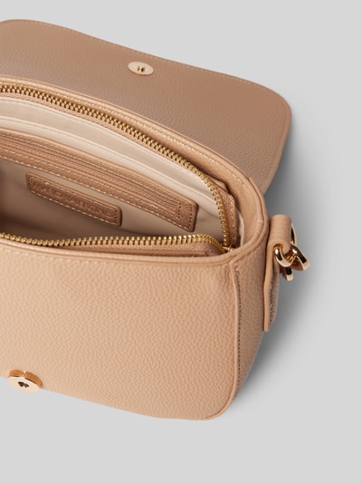 VALENTINO BAGS Handtas met labelapplicatie, model 'BRIXTON' Beige - 4