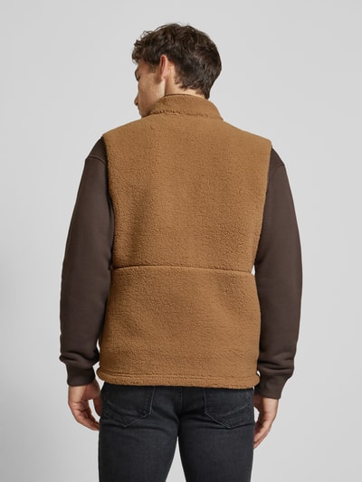 COLUMBIA Gilet met opstaande kraag, model 'Mountain Side' Camel - 5