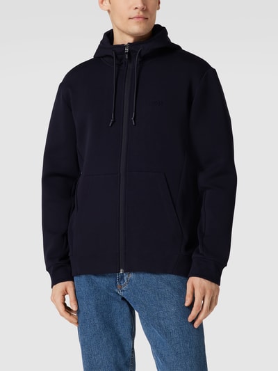 BOSS Green Sweatjacke mit Label-Detail Modell 'Sgover' Schwarz 4