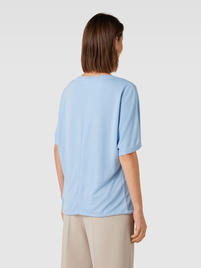 Tom Tailor T-Shirt mit Tunnelzug am Saum Hellblau 5