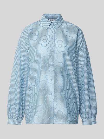 JAKE*S STUDIO WOMAN Overhemdblouse met knoopsluiting Hemelsblauw - 2