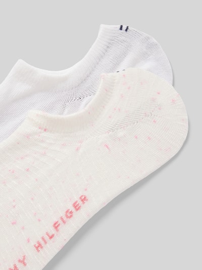 Tommy Hilfiger Füßlinge mit elastischem Rippenbündchen im 2er-Pack Rosa 2