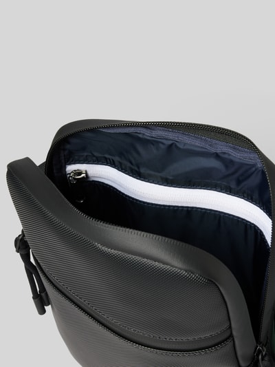 Lacoste Schoudertas met labelpatch Zwart - 4