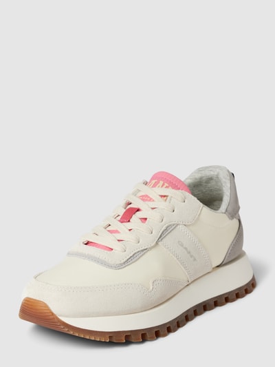 Gant Ledersneaker mit Label-Detail Offwhite 1