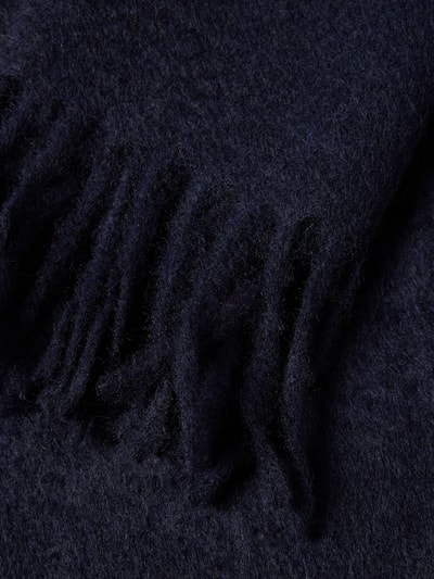 SALMONE Sjaal van puur kasjmier Marineblauw - 2