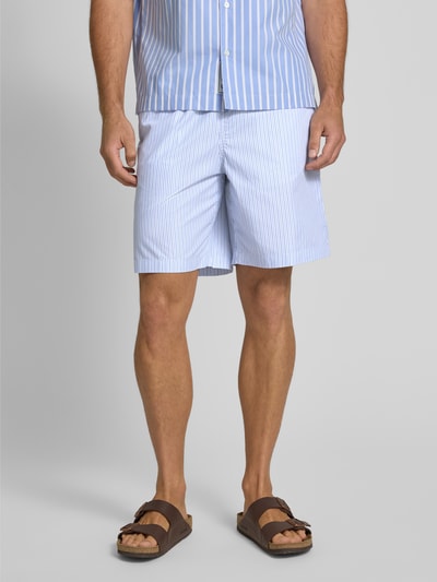Lacoste Shorts mit elastischem Bund Hellblau 4