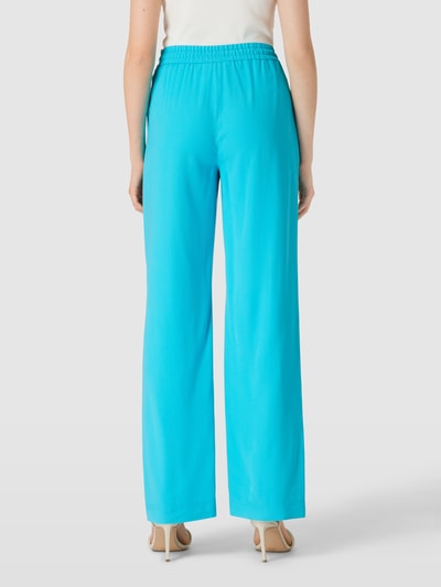 comma Casual Identity Broek met steekzakken opzij Oceaanblauw - 5