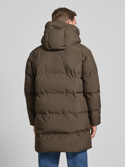khujo Steppmantel mit Brusttaschen Modell 'Morse2' Oliv 5