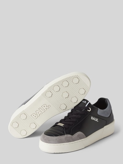 Balr. Sneakersy z czstej skóry z nadrukiem z logo Czarny 3