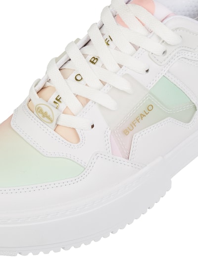 Buffalo Sneaker met leerlook  Wit - 2