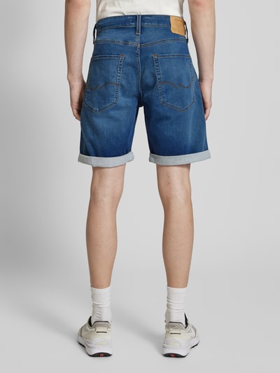 Jack & Jones Szorty jeansowe o kroju regular fit z 5 kieszeniami model ‘RICK’ Jeansowy niebieski 5