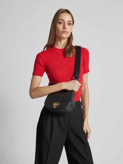 Lauren Ralph Lauren Umhängetasche mit Label-Applikation Modell 'TANNER' Black 1