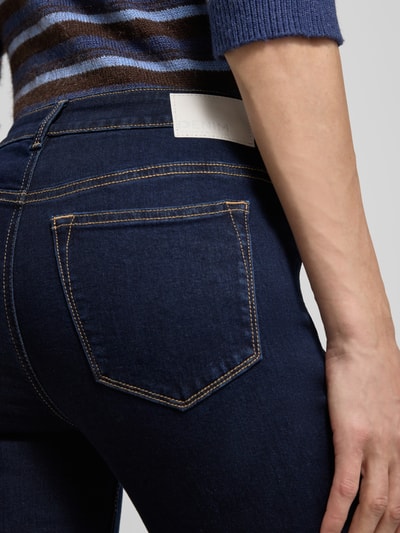 Tom Tailor Denim Flared Fit Jeans aus Baumwoll-Mix Dunkelblau 3