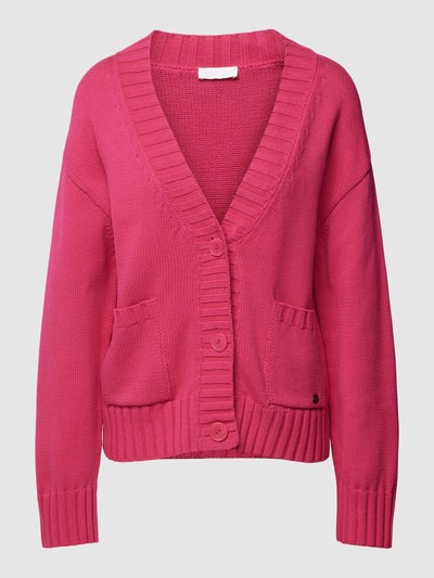 Better Rich Cardigan met knoopsluiting, model 'Corry' Felroze - 2