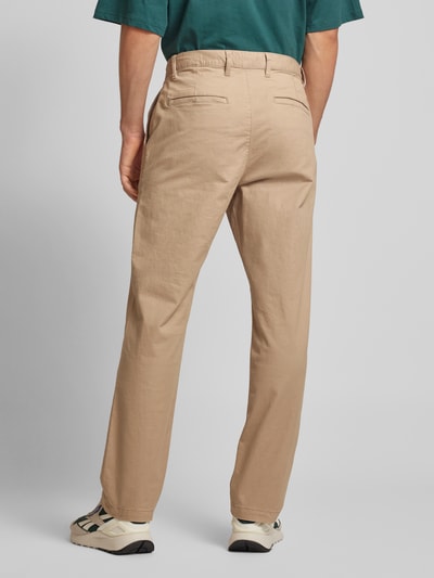 REVIEW Straight Leg Chino mit Gesäßtaschen Beige 5