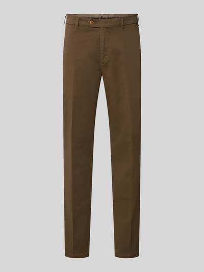MMX Regular Fit Chino aus Baumwoll-Mix Modell 'Lupus' Mittelgrau 2