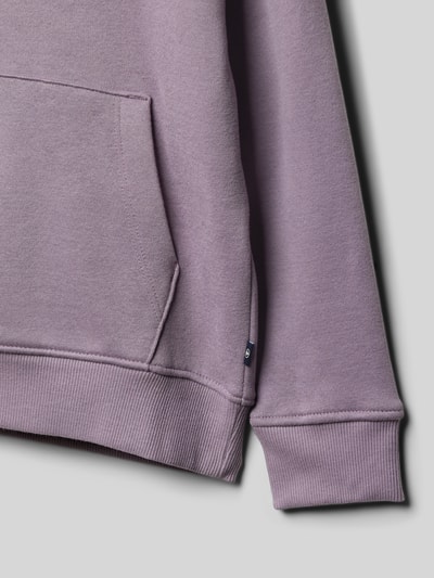 Tom Tailor Oversized Hoodie mit Baumwolle und Motiv-Print Purple 2