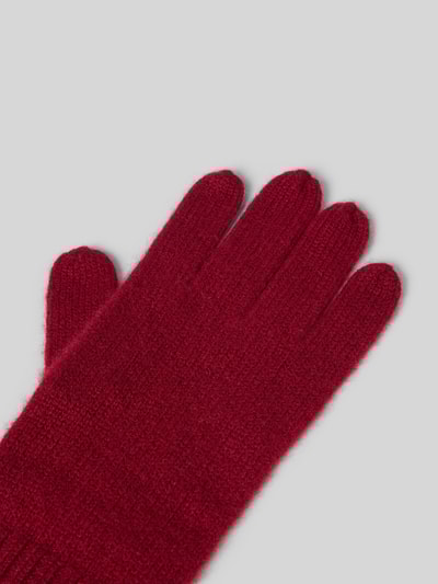Seeberger Handschoenen van puur kasjmier Bordeaux - 3