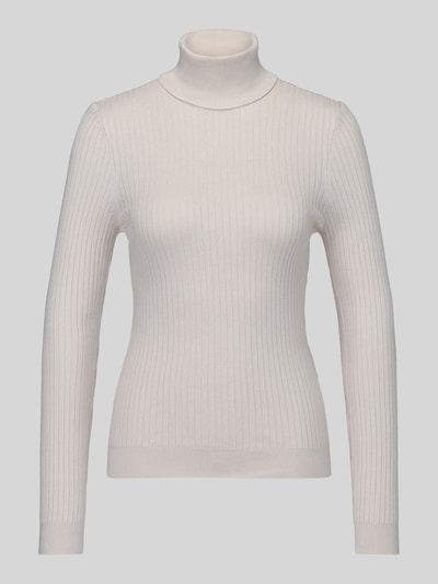 ONLY Slim Fit Rollkragenpullover aus Viskose-Mix Modell 'KAROL' Offwhite 2