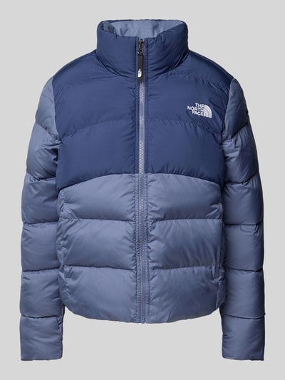 The North Face Gewatteerd jack met labeldetail, model 'Saikuru’ Blauw - 2