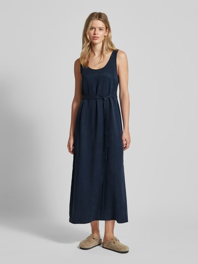 Marc O'Polo Denim Maxi-jurk met structuurmotief Marineblauw - 4