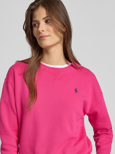 Polo Ralph Lauren Sweatshirt mit Rundhalsausschnitt Pink 3