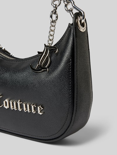 Juicy Couture Torba hobo z aplikacją z logo model ‘JASMINE’ Czarny 3