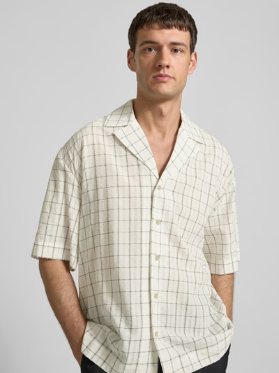 WON HUNDRED Freizeithemd mit Reverskragen Weiss 3