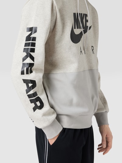 Nike Hoodie met labelprint Wit - 3