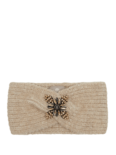 Loevenich Stirnband mit Strasssteinen  Beige 1