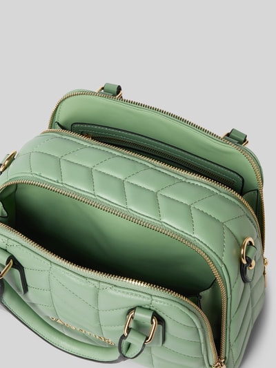 VALENTINO BAGS Handtas met labelapplicatie, model 'PETAL RE' Mintgroen - 4