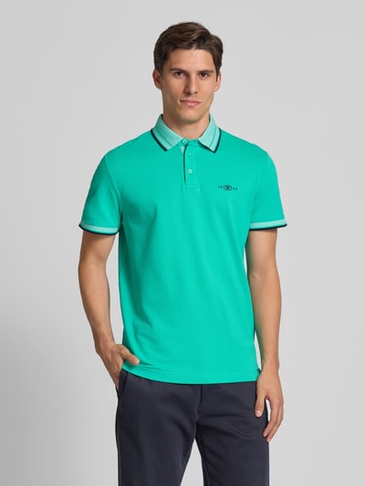 Tom Tailor Regular Fit Poloshirt aus Baumwoll-Mix Grass 4