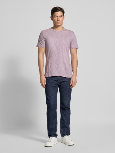 Armedangels Regular Fit T-Shirt aus reiner Baumwolle Flieder 1