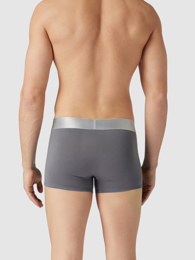 Calvin Klein Underwear Trunks mit Label-Schriftzug Mittelgrau 4