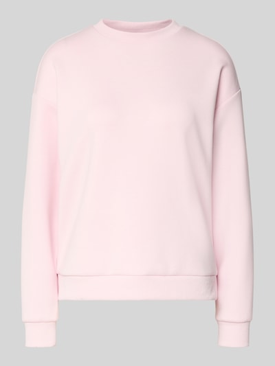 VILA Regular fit sweatshirt van viscosemix model 'Sandy' Lichtroze - 2