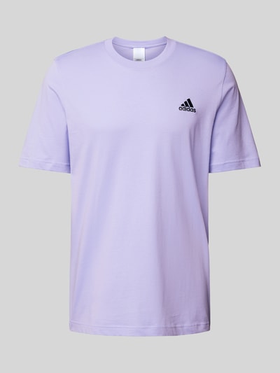 ADIDAS SPORTSWEAR T-Shirt mit Logo-Stitching Hellblau 2