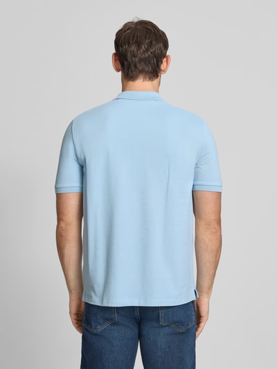 Marc O'Polo Regular Fit Poloshirt aus reiner Baumwolle  Hellblau 5