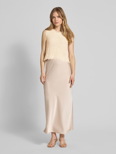 Marc Cain Tanktop mit Strick-Optik Sand 1