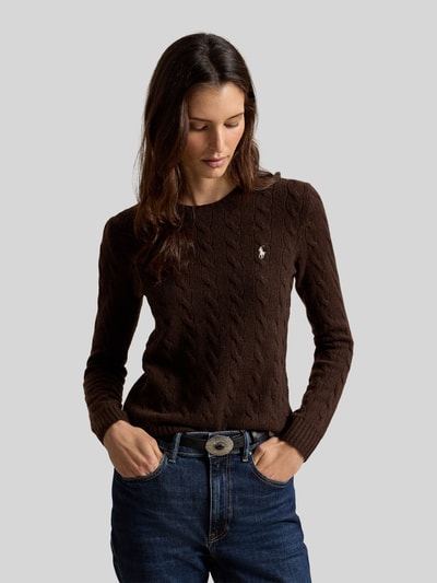 Polo Ralph Lauren Regular Fit Pullover mit Logo-Stitching Black 4