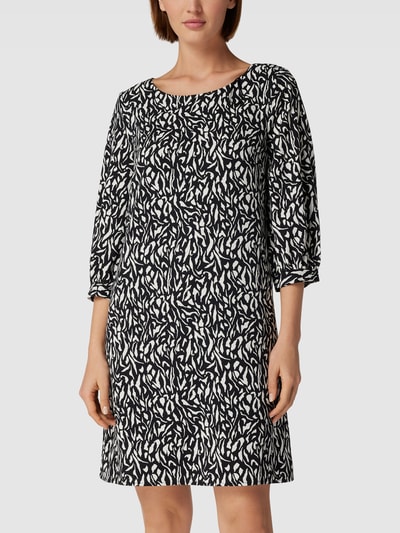 Esprit Collection Blousejurk met all-over motief Zwart - 4