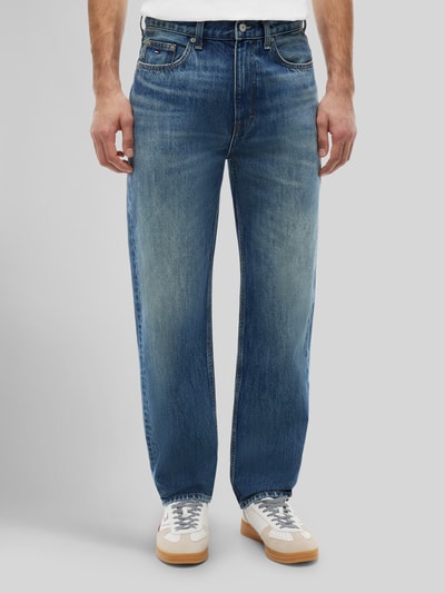Tommy Jeans Jeansy o kroju tapered fit z mieszanki bawełny i lyocellu model 'SONNY' Ciemnoniebieski 4