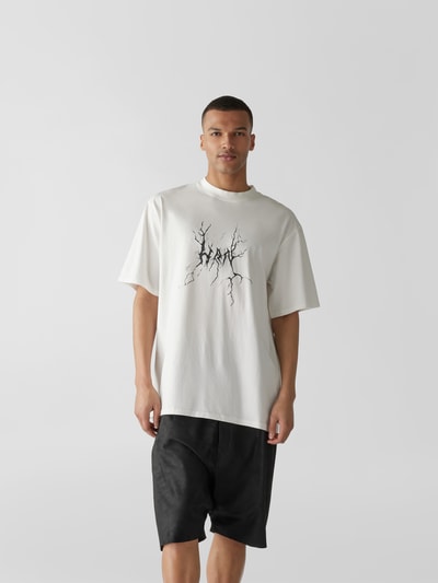 HAN Kjobenhavn T-Shirt mit Rundhalsausschnitt Offwhite 4