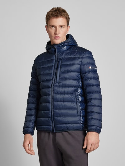 CHAMPION Steppjacke mit Label-Print Marine 4