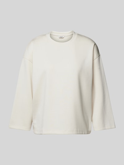 B.Young Sweatshirt mit Rundhalsausschnitt Modell 'BYTullas' Offwhite 2