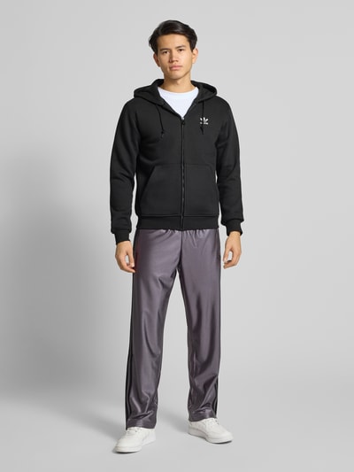 adidas Originals Regular fit sweatjack met logostitching Zwart - 1