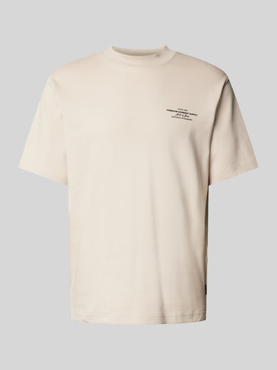 Jack & Jones Premium T-Shirt mit Label-Print Modell 'LACHAD' Offwhite 2