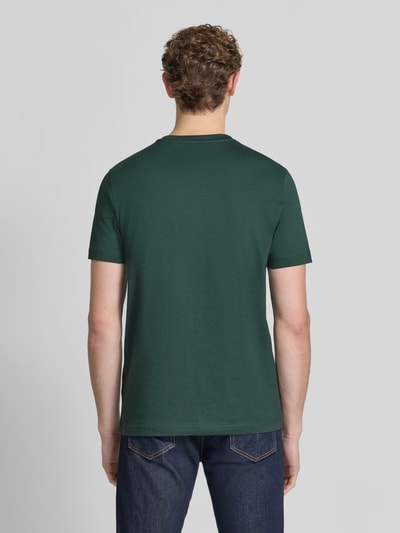 Christian Berg Men t-shirt z bawełny z okrągłym dekoltem Butelkowy zielony 5