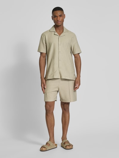 JOOP! Collection Vrijetijdsoverhemd met reverskraag, model 'Pedro' Beige - 1