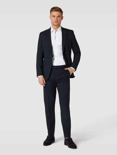 BOSS Slim Fit Slim Fit Business-Hemd mit Kentkragen Modell 'Hank' Weiss 1